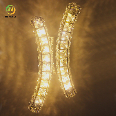 Personalidade clara de Crystal Wall Lamp Aisle Corridor da letra de 10 watts criativa