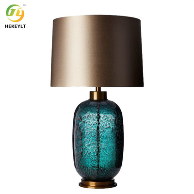 Lâmpada de cabeceira de vidro 38*68 cm luz de cabeceira decoração luxuosa sala de estar hotel