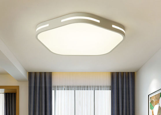 Luz de teto acrílica interna preta/branca do diodo emissor de luz 30W de 380*60mm para o quarto