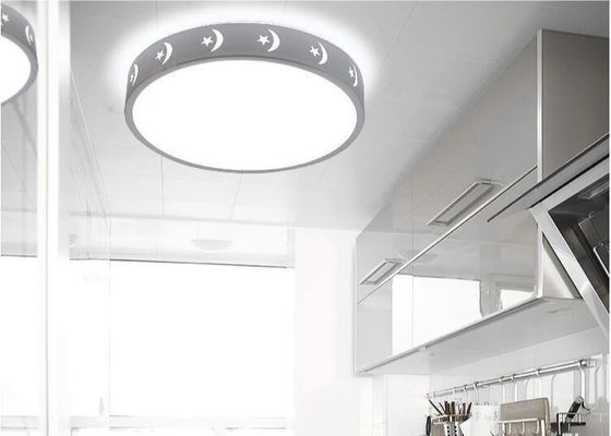 Iluminação minimalista redonda impermeável do corredor do diodo emissor de luz do corredor do balcão 12/18w