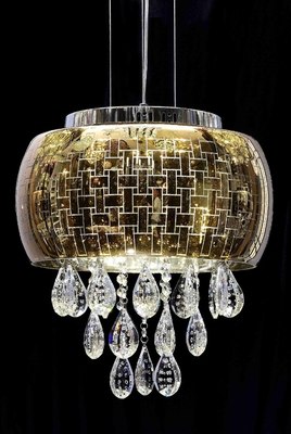 decoração moderna do casamento de 30000h Crystal Pendant Light Luxury Interior