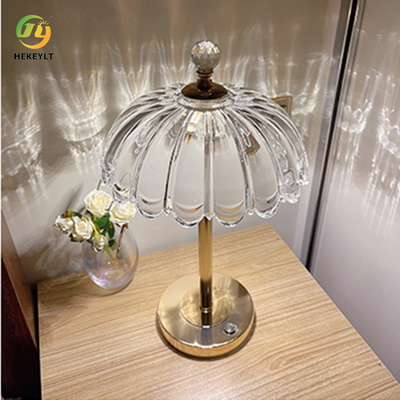 Lâmpada de mesa de cabeceira decorativa interna para uso doméstico Villa sala de estar 3500K