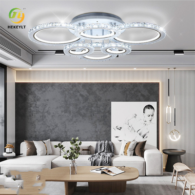 Lâmpada de teto LED moderna redonda para quarto montada em superfície H170mm