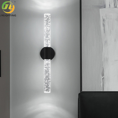 Lâmpada de parede moderna em acrílico para quarto interno decoração artística em LED