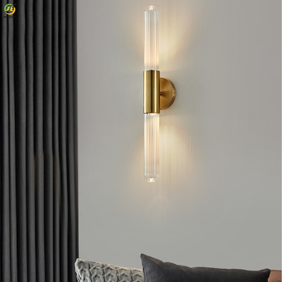Cabeceira Crystal Wall Lamp Luxury Decoration do hotel da sala de visitas