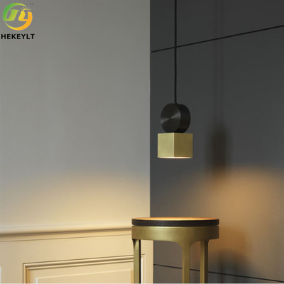 Luz moderna do pendente metal de bronze/preto para a sala de jantar