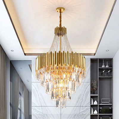 Candelabro luxuoso moderno de Crystal Pendant Light Home Decoration da fantasia nórdica