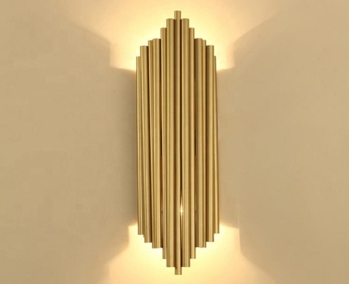 Iluminação criativa da parede do hotel do corredor da sala de Art Metal Wall Lamp Living da personalidade