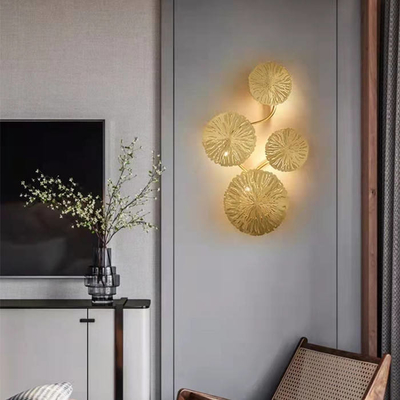 Da fantasia moderna interna decorativa da lâmpada de parede do quarto da casa luz interna da parede