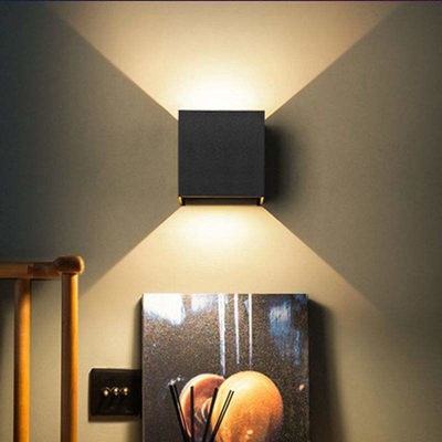 Projeto de leitura conduzido da lâmpada de parede quarto moderno interno de alumínio decorativo