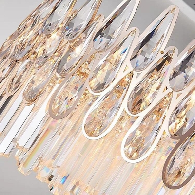 Candelabro luxuoso das lâmpadas de Crystal Home Lighting Indoor Decoration do vintage