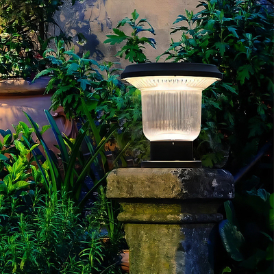 Cabeça de cilindro solar à prova d'água Casa Vila Parede Jardim Luz Jardim vedação Luz