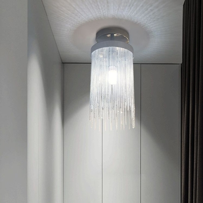 Nordic Modern Alumínio LED Tassels Sala de jantar Pendente Lustres Decoração da cozinha