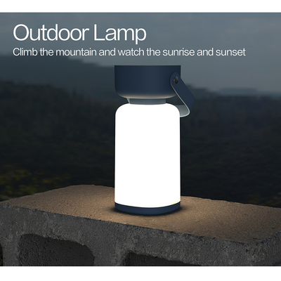 Lâmpada de ambiente simples para uso externo sem fio portátil LED Touch Lâmpada de acampamento Casa Luz noturna