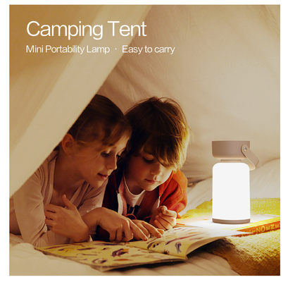 Lâmpada de ambiente simples para uso externo sem fio portátil LED Touch Lâmpada de acampamento Casa Luz noturna