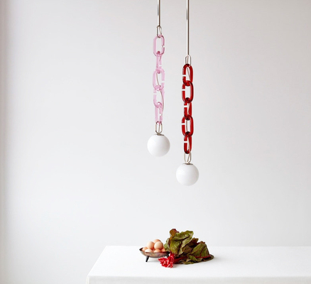 Moderno nórdico Globo de vidro simples Lâmpadas criativas para roupas loja de roupas Sala de jantar
