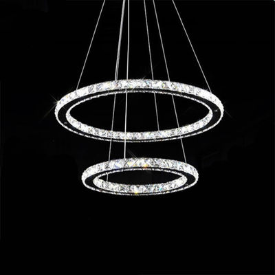 fluxo luminoso da lâmpada 110lm ângulo de feixe Ring Light moderno criativo de 270 graus