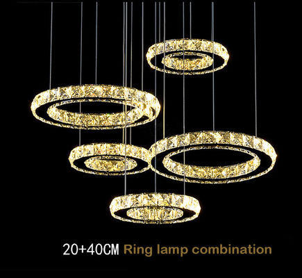 fluxo luminoso da lâmpada 110lm ângulo de feixe Ring Light moderno criativo de 270 graus