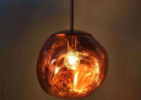 Luz moderna nórdica do pendente de Dixon Lava Ball 10W E27 do vidro do diodo emissor de luz de 30CM