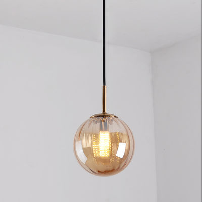 Luz de vidro moderna colorida do pendente do globo para a sala de jantar