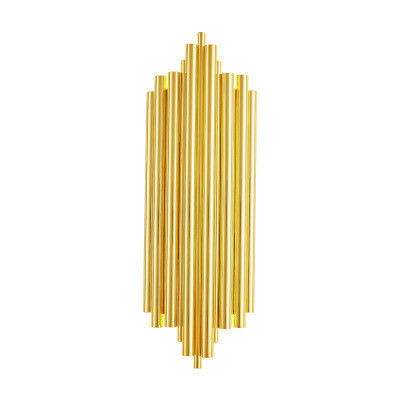 Lâmpada de parede luxuosa postmoderno nórdica do ouro de W27*H40cm para o quarto