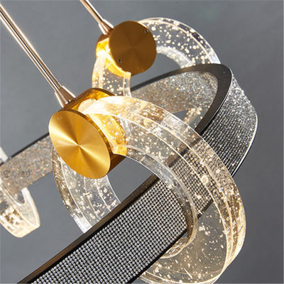 Hardware contemporâneo e luzes nórdicos de iluminação internos decorativos de Crystal Luxury Chandeliers &amp; do pendente modernas