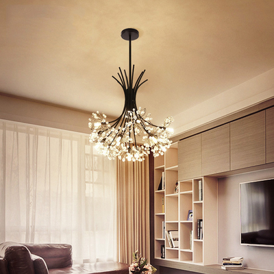 Decoração moderna de Crystal Pendant Light Living Room
