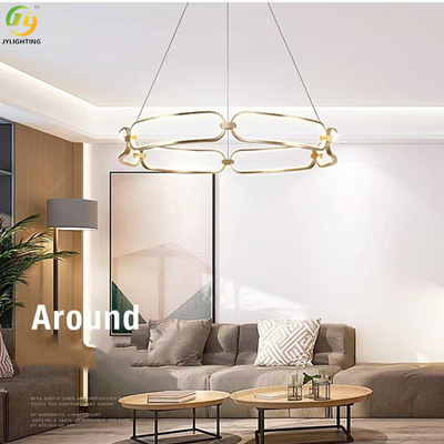 Lâmpada de suspensão decorativa 450mm do teto do quarto moderno acrílico extravagante da luz do pendente